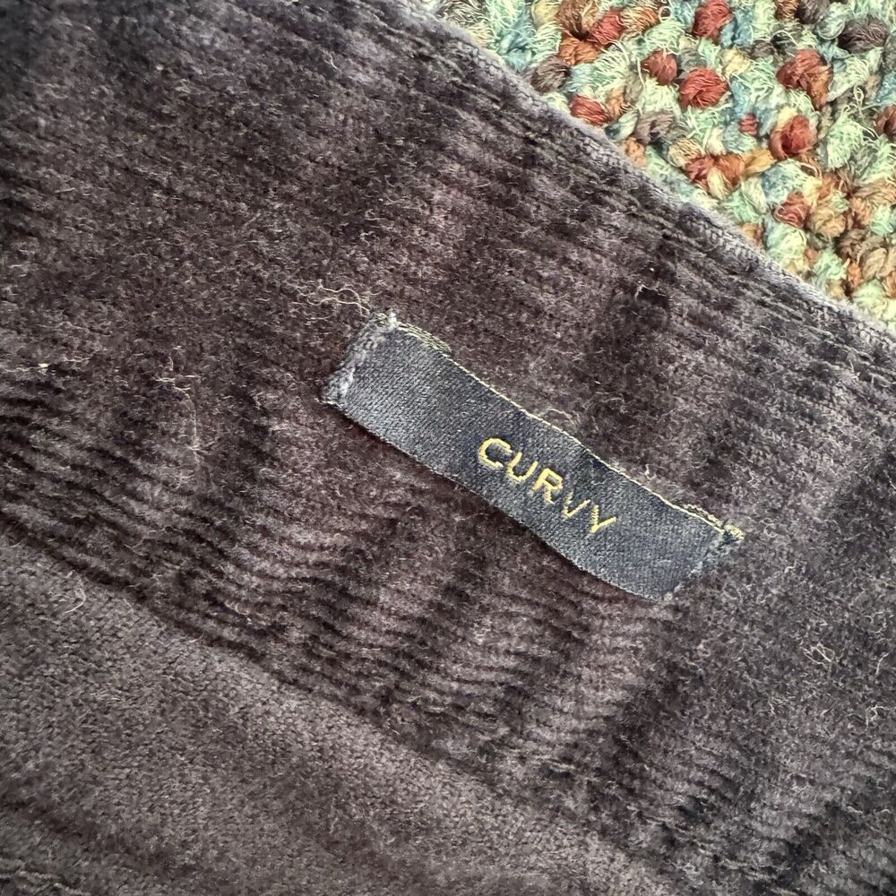 Talbots Corduroy Pants 8 Womens Curvy Black Bootcut Classic Capsule Wardrobe - Picture 5 of 5